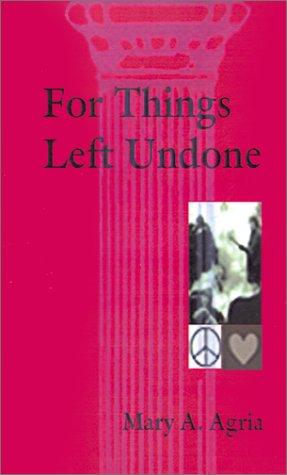 For Things Left Undone