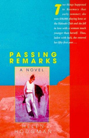 Passing remarks