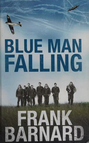 Blue man falling