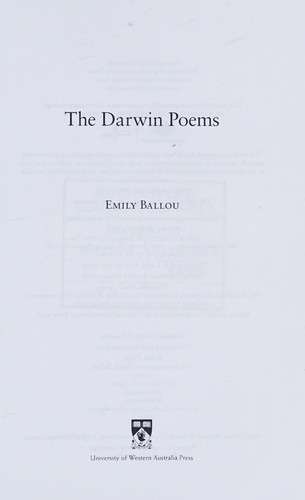 Darwin Poems