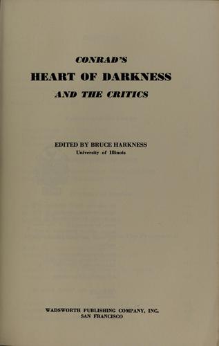 Conrad's Heart of Darkness and the Critics