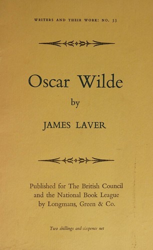 Oscar Wilde (Bibliographical series of supplements to 'British book news' on writers and their work)