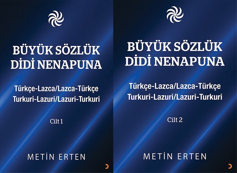 Büyük Sözlük Didi Nenapuna (Cilt 1-2)  Türkçe-Lazca / Lazca-Türkçe  Turkuri-Lazuri / Lazuri-Turkuri