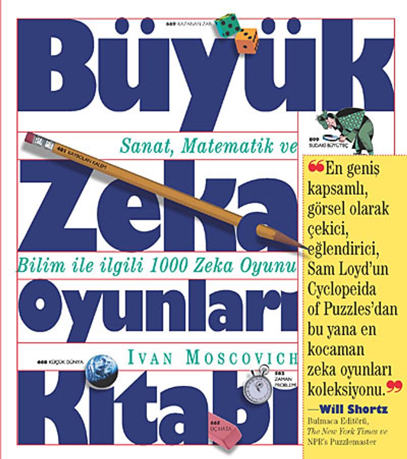 Büyük Zeka Oyunları Kitabı  Sanat, Matematik ve Bilim ile İlgili 1000 Zeka Oyunu