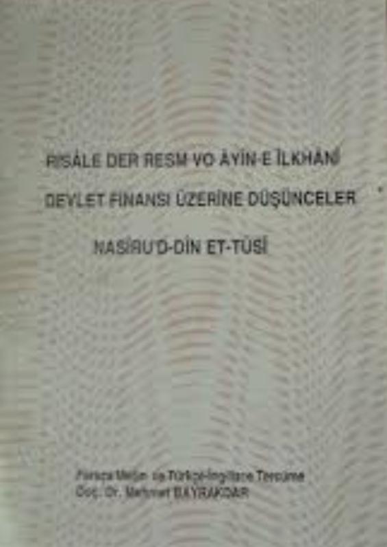Devlet Finansı Üzerine Düşünceler
