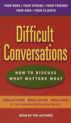 Difficult Conversations