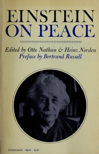 Einstein on Peace.