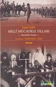 Eşref Edip/ Milli Mücadele Yılları