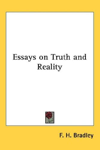 Essays on truth and reality