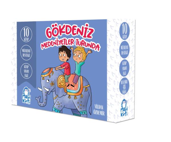 Gökdeniz Medeniyetler Turunda - 3. Sınıf Hikâye Seti (10 Kitap)