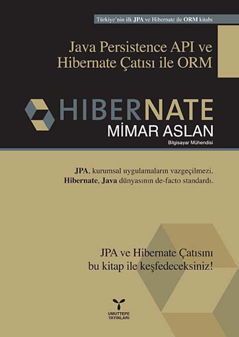 Hıbernate  Java Persistence API ve Hibernate Çatısı ile ORM