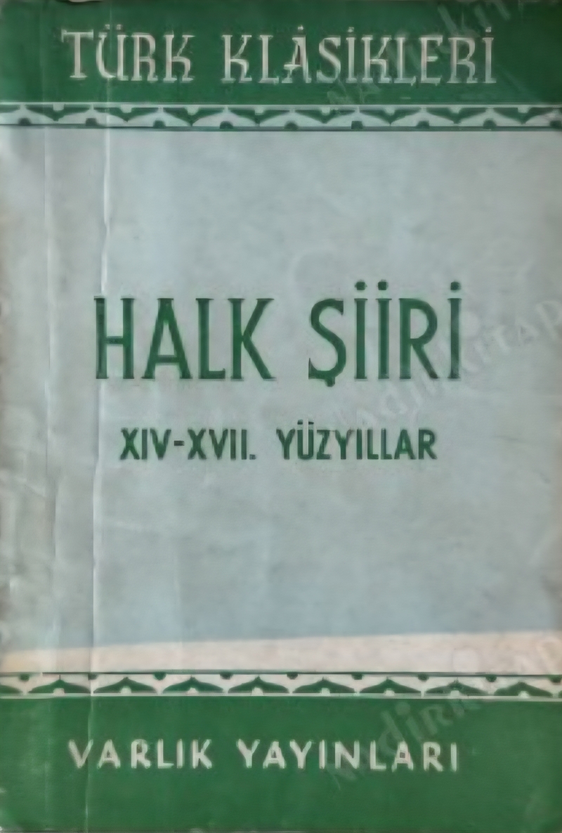 Halk Şiiri