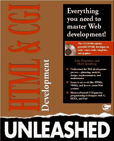HTML and CGI unleashed