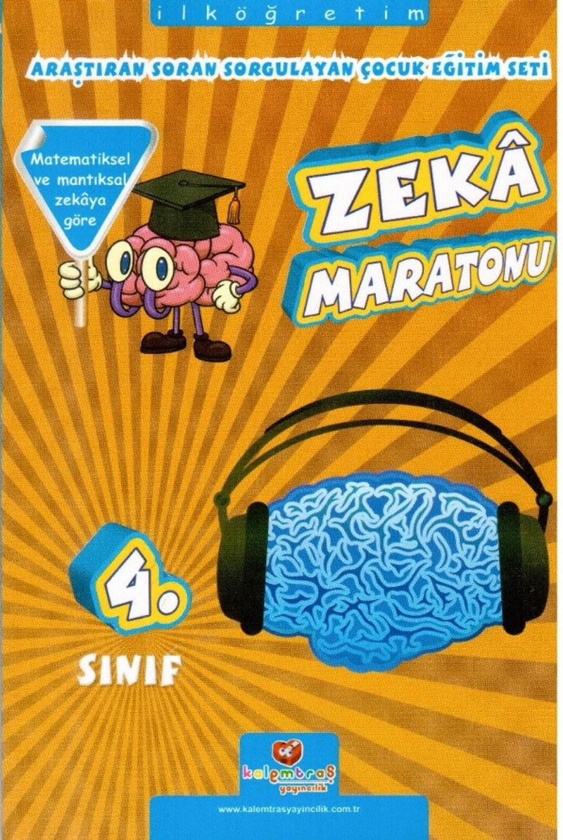 İlköğretim 4. Sınıf  Araştıran Soran Sorgulayan Çocuk Eğitim Seti Zeka Maratonu