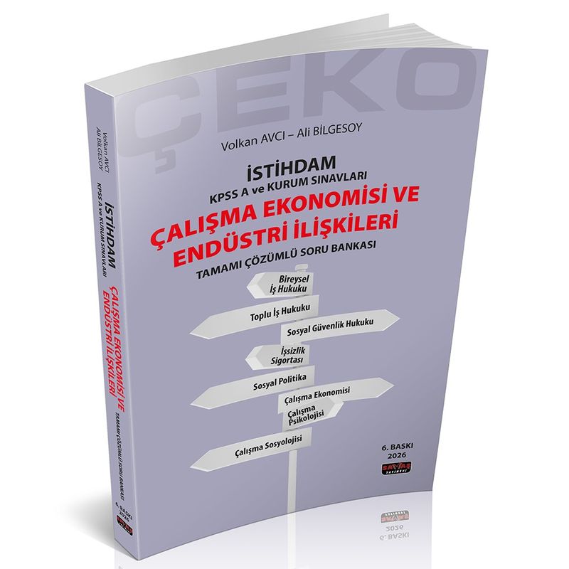 İstihdam Çeko Çalışma Ekonomisi ve Endüstri İlişkileri Soru Bankası