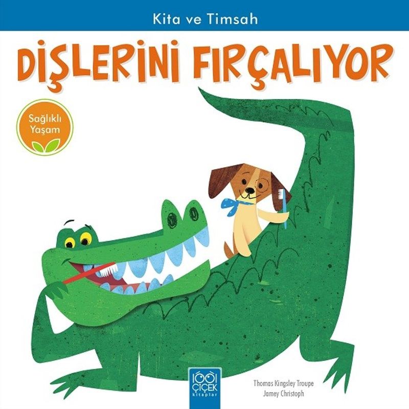 Kita ve Timsah Dişlerini Fırçalıyor / Sağlıklı Yaşam