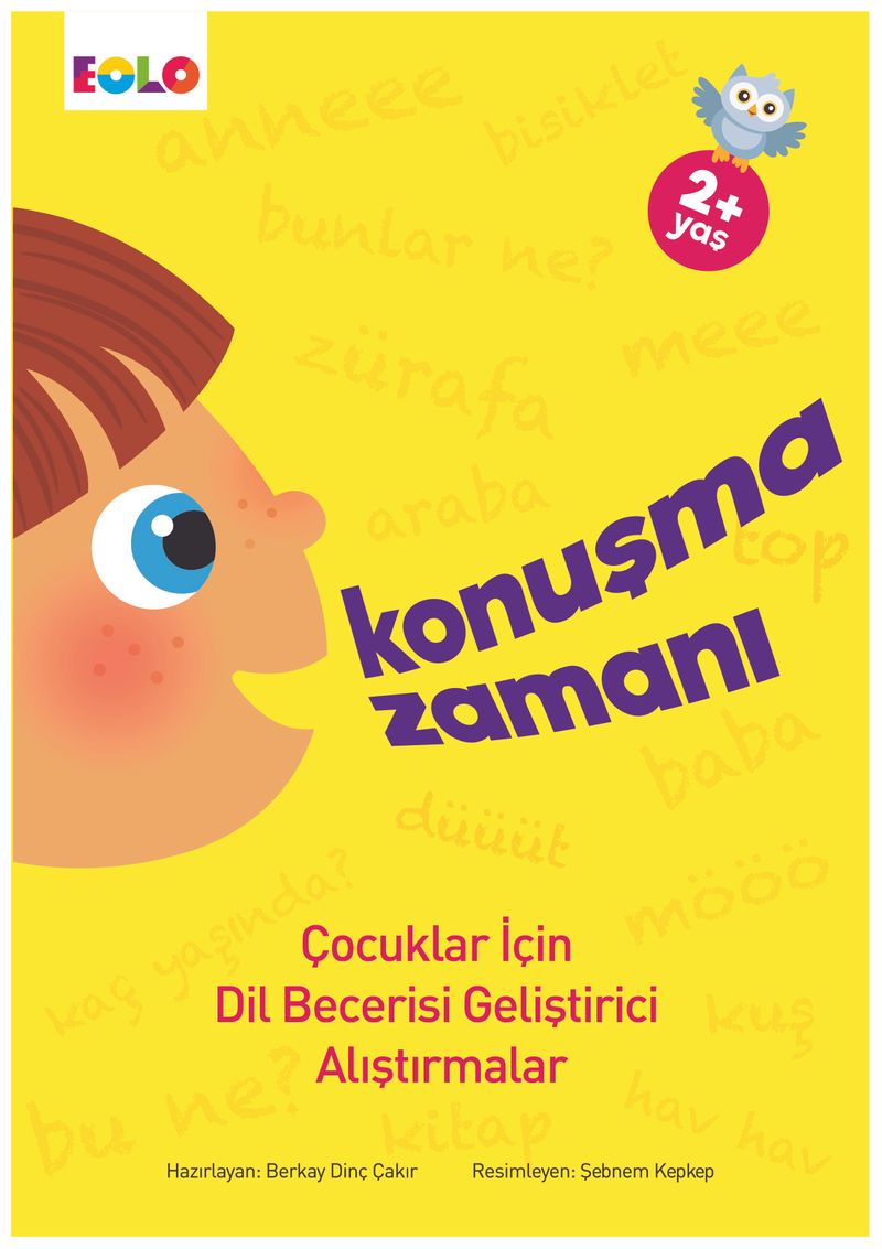 Konuşma Zamanı  Çocuklar İçin Dil Becerisi Geliştirici Alıştırmalar