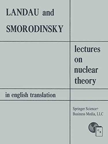 Lectures on nuclear theory