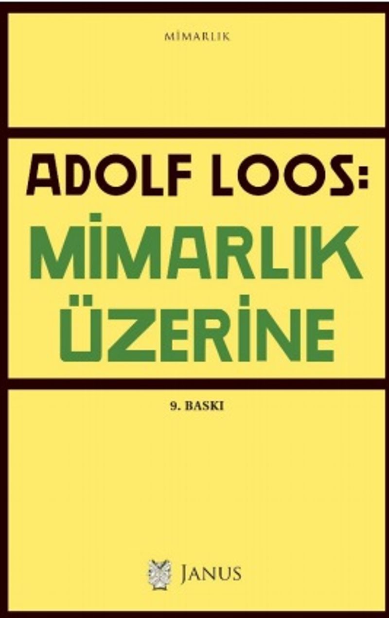 Mimarlık Üzerine