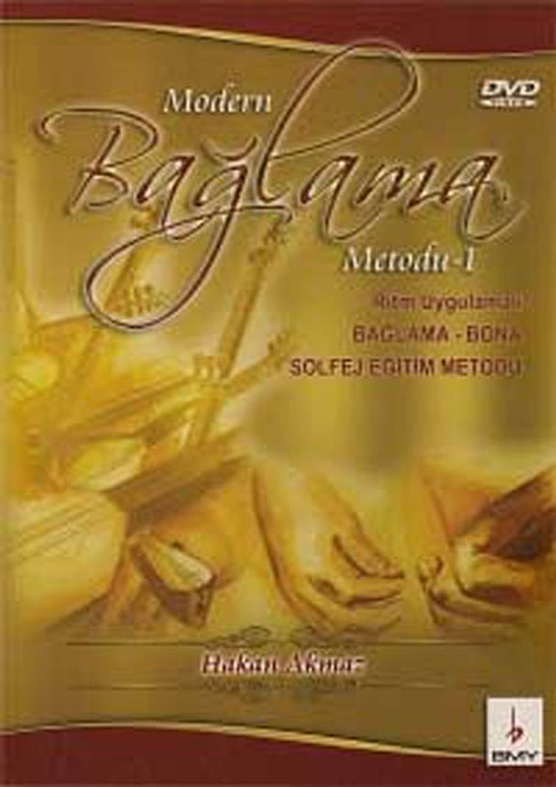 Modern Bağlama Metodu 1 (Dvd Ekli)  Ritm Uygulamalı Çöğür-Bona Solfej Eğitim Metodu