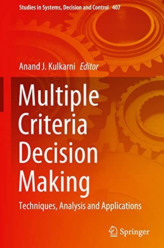 Multiple Criteria Decision Making