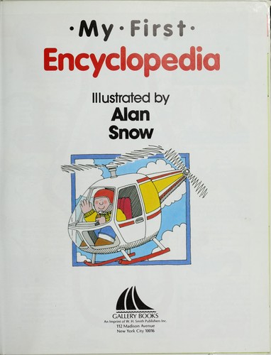 My first encyclopedia