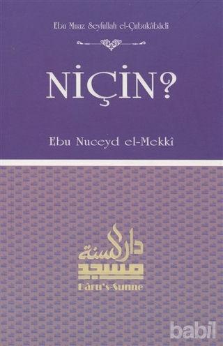 Niçin?