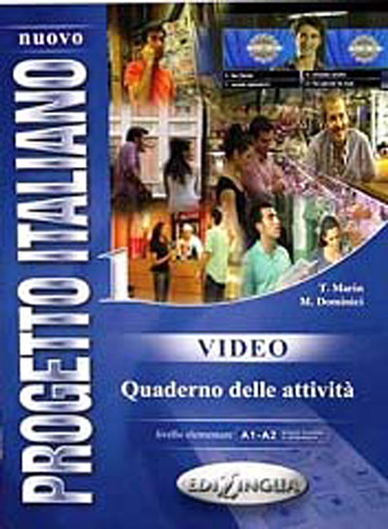Nuovo Progetto Italiano 1 Video Quaderno delle attività (İtalyanca Temel ve Orta-alt Seviye)