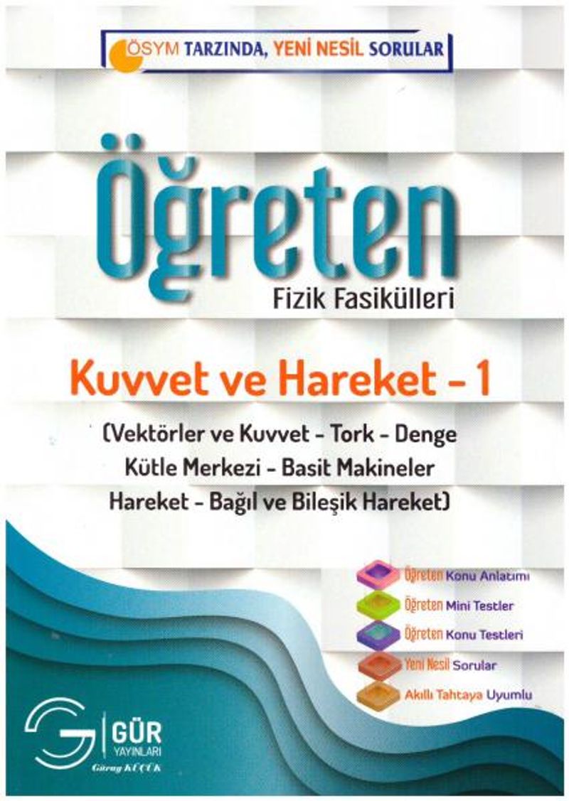 Öğreten Fizik Fasikülleri Kuvvet Ve Hareketler-1