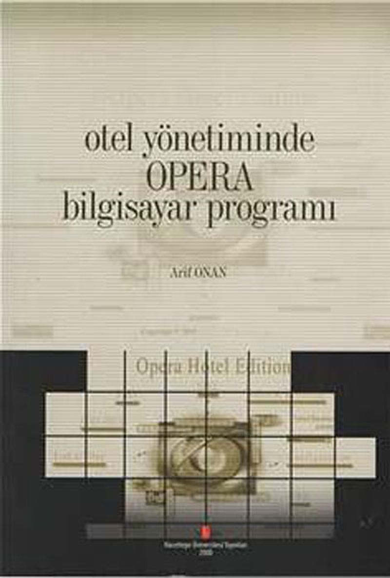 Otel Yönetiminde Opera Bilgisayar Programı