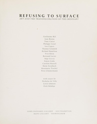 Refusing to surface