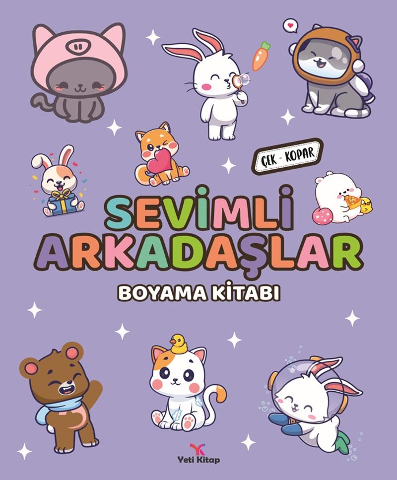 Sevimli Arkadaşlar Boyama Kitabı
