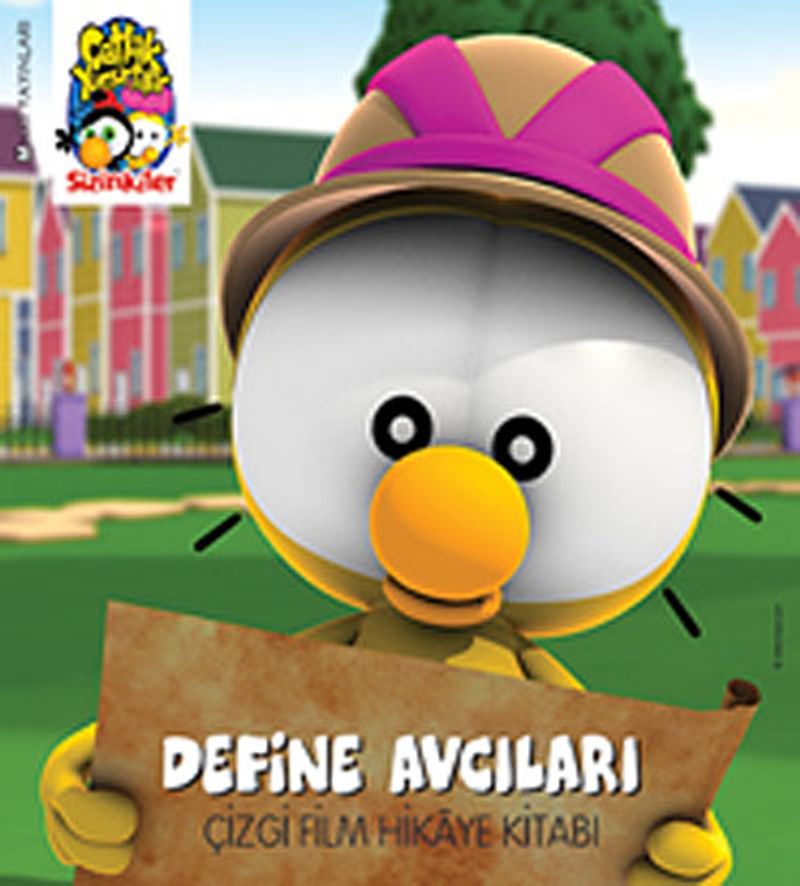 Sizinkiler - Çatlak Yumurtalar / Define Avcıları  Çizgi Film Hikaye Kitabı