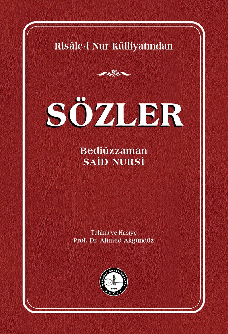 Sözler (Ciltli)