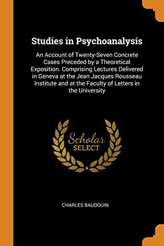 Studies in Psychoanalysis