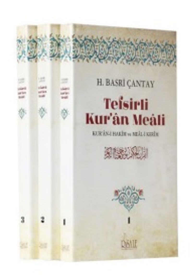 Tefsirli Kur'an Meali Kur'an-ı Hakim ve Meal-i Kerim 3 Cilt (Tam Metin)