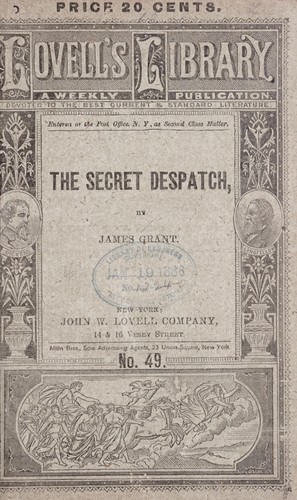 The secret despatch