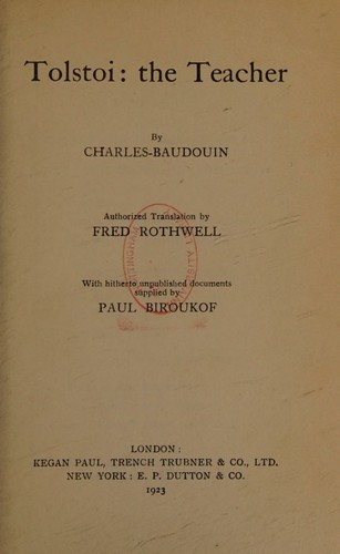 Tolstoi