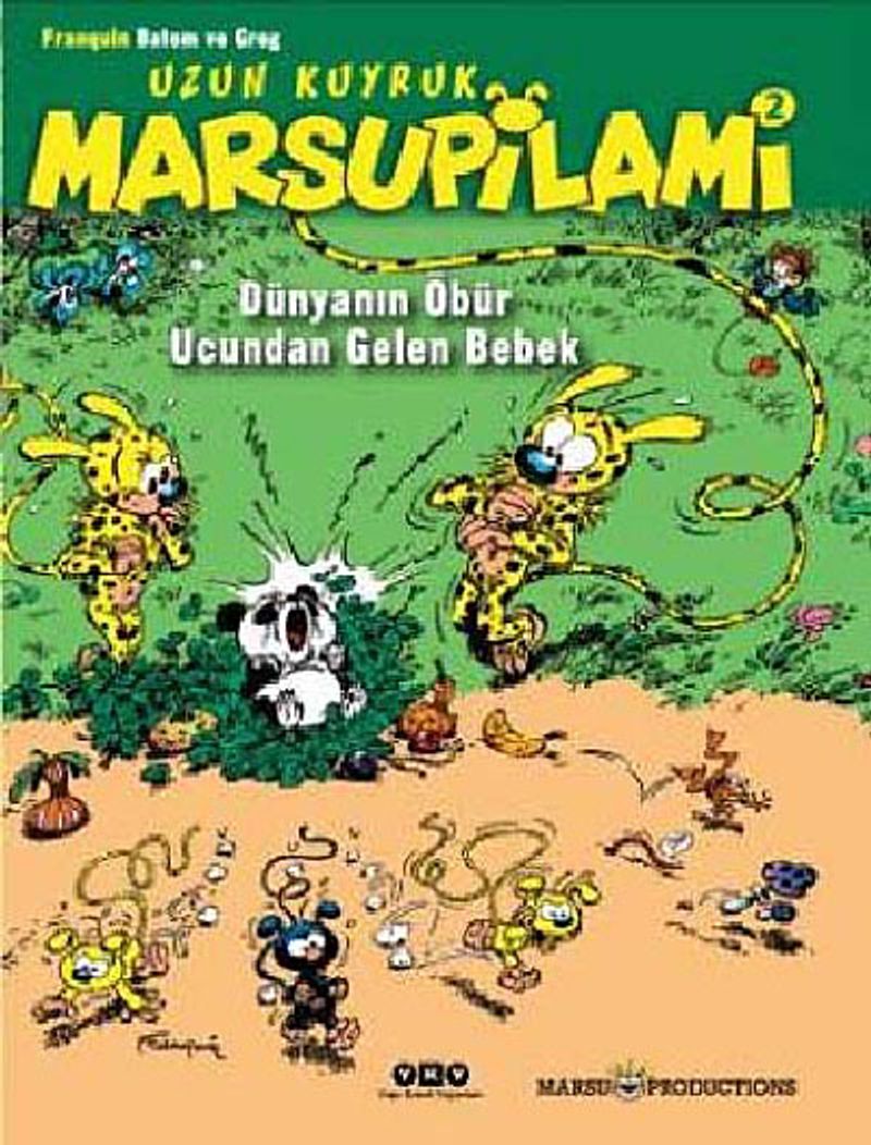 Uzun Kuyruk Marsupilami   Dünyanın Öbür Ucundan Gelen Bebek