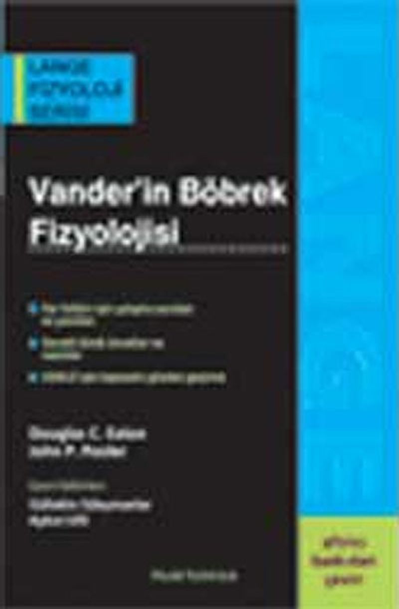 Vander'in Böbrek Fizyolojisi  Lange Fizyoloji Serisi