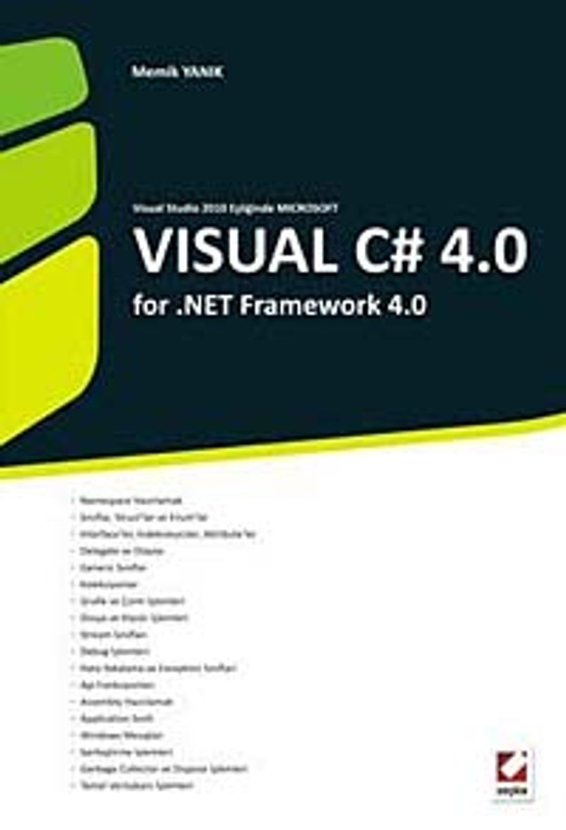 Visual Studio 2010 ile Microsoft Visual C# 4.0 for .NET Framework 4.0