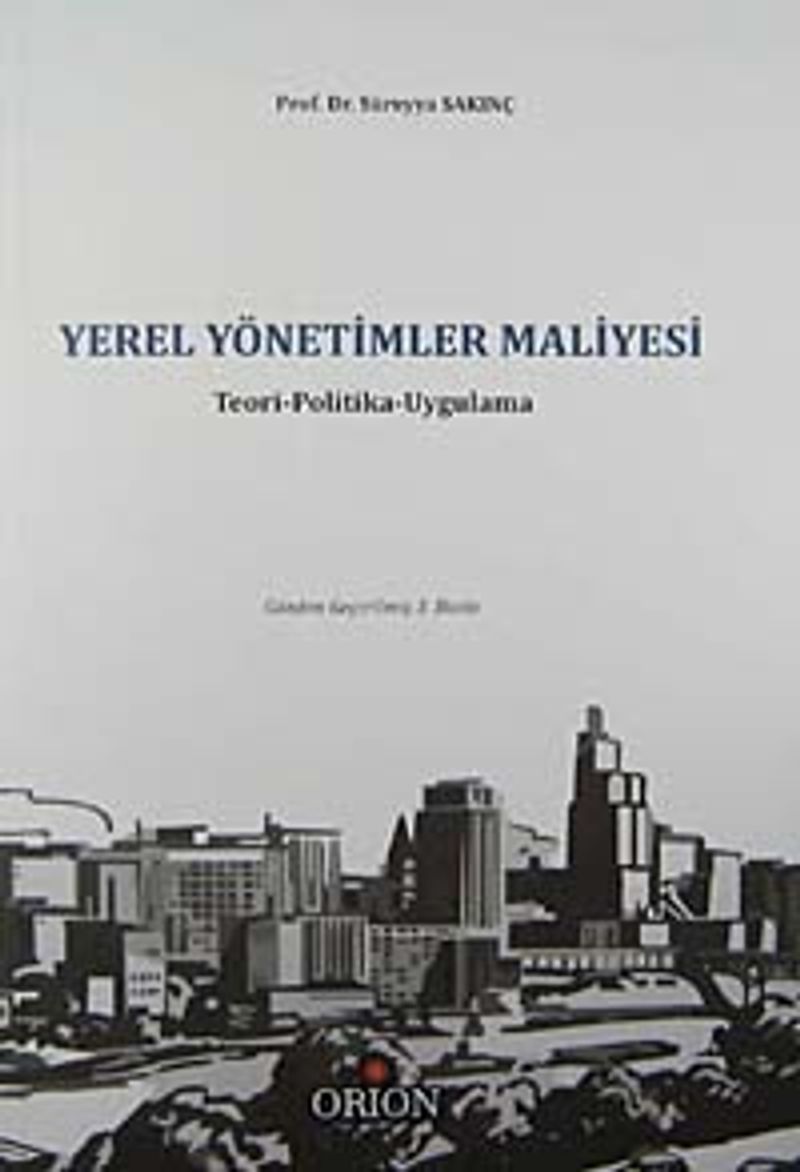 Yerel Yönetimler Maliyesi  Teori - Politika - Uygulama