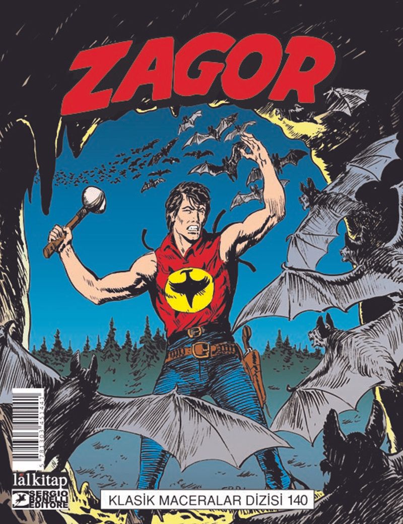 Zagor Klasik Maceralar Cilt 140 / Kabus Geri Dönüyor-Kötülük Tohumu-Manitu'nun Hazine Sandığı-Tin-Hinan'ın Asası